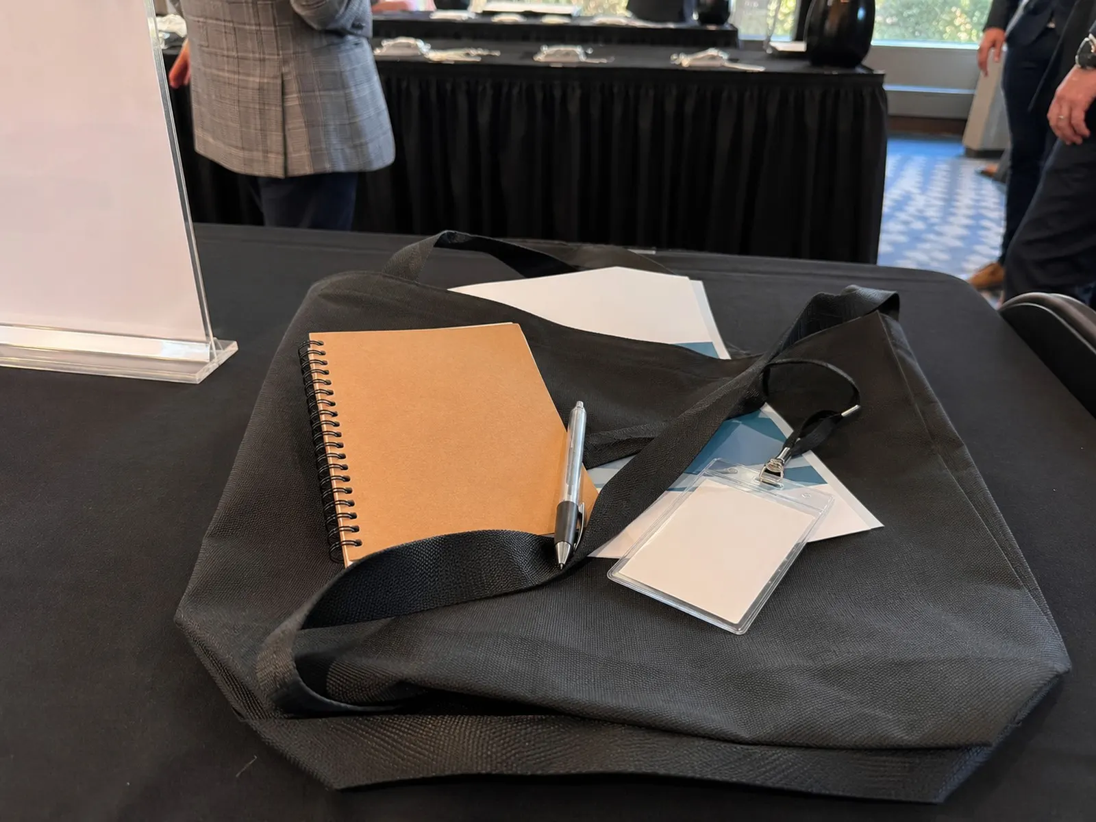 conference bags buyer fit example 1