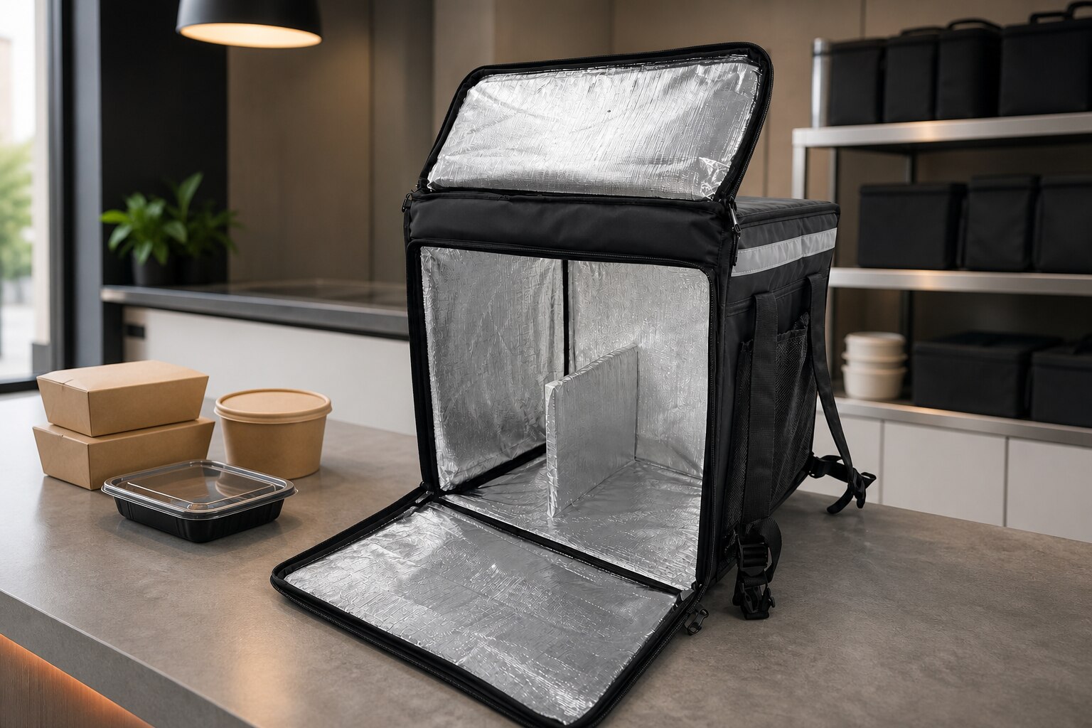 Illustrative insulated delivery & cold-chain bags application and specification planning view