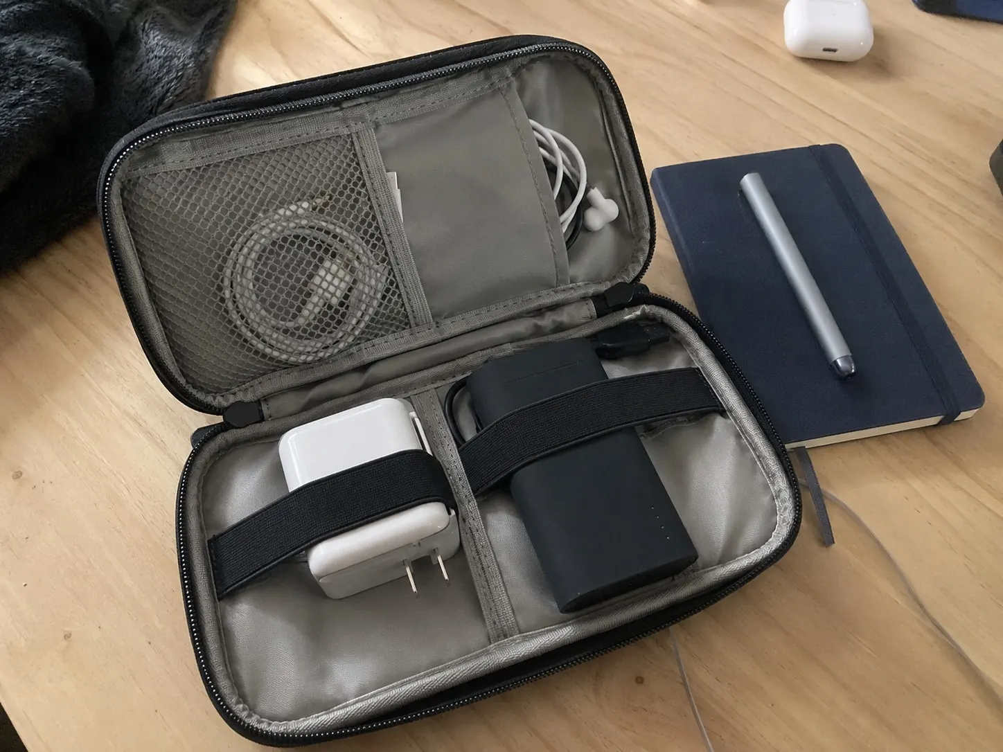 Tech pouch or desk pouch sample photo
