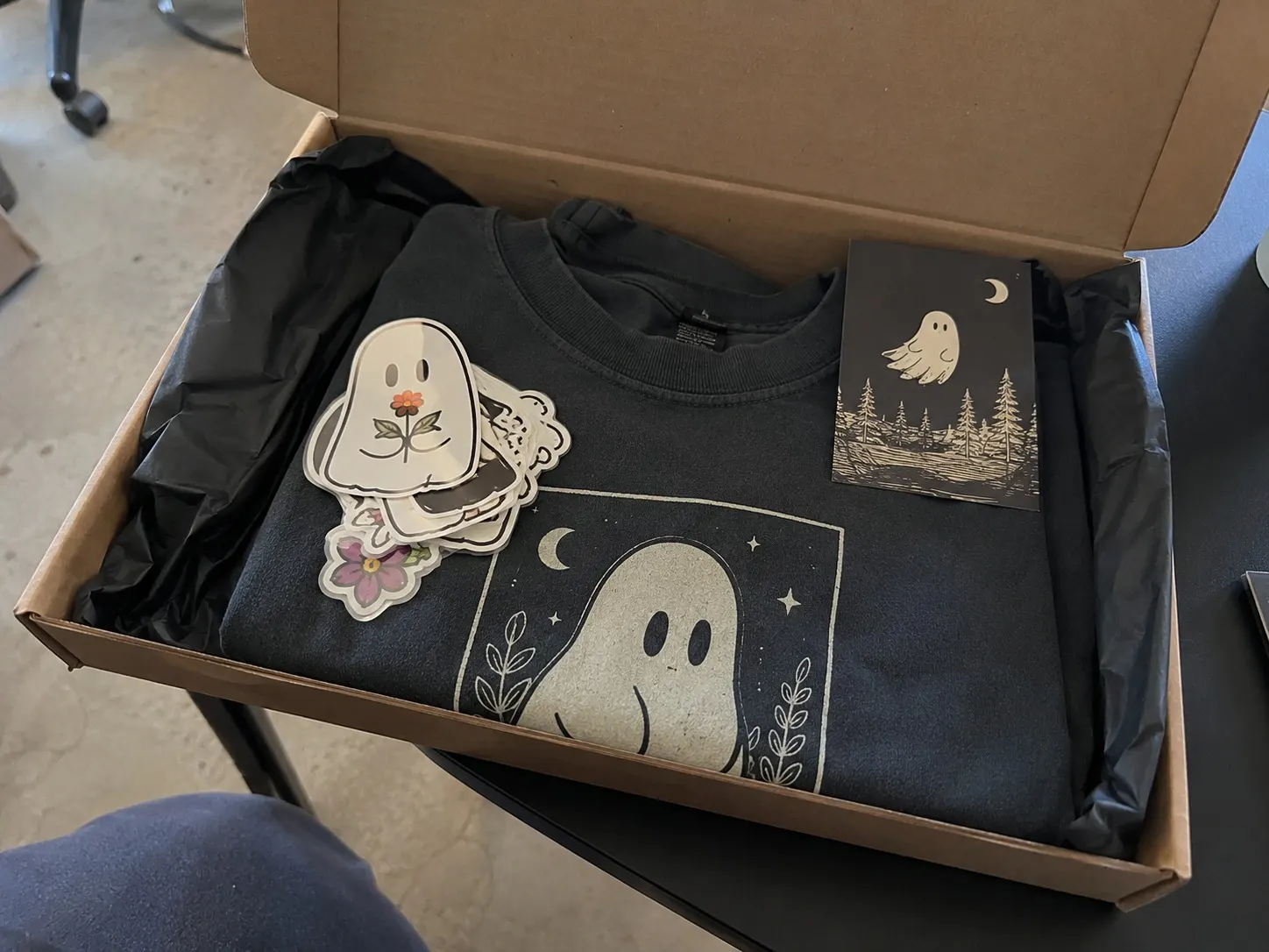 Merch kit bag sample photo