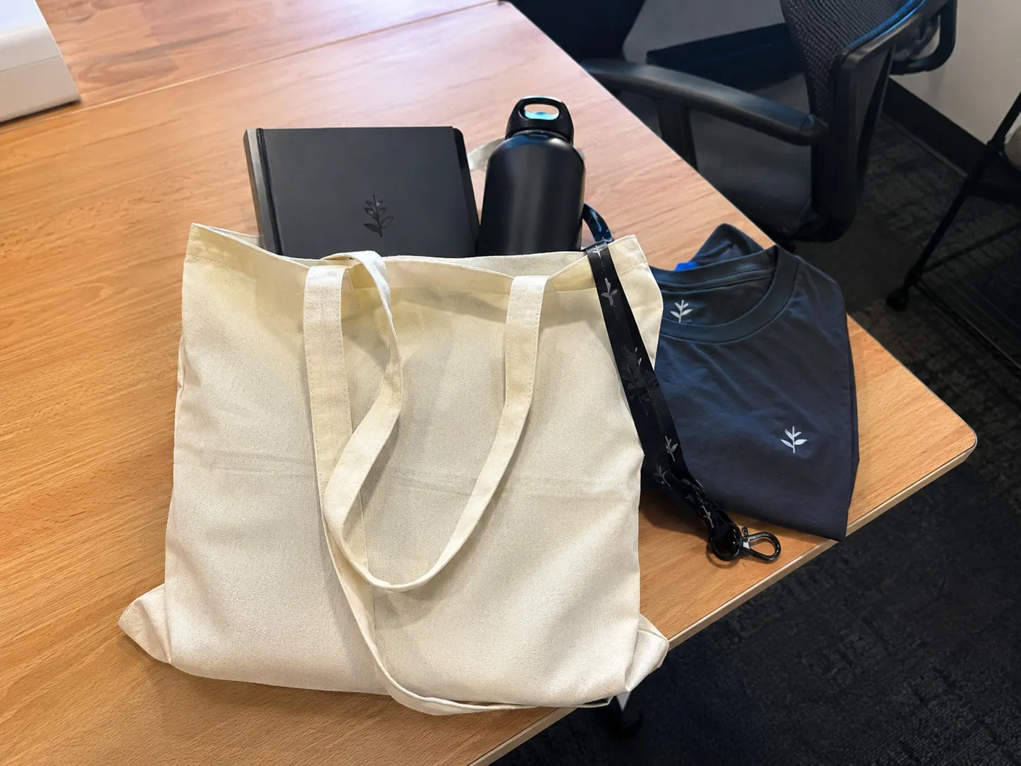 Company culture and event use custom bag scene