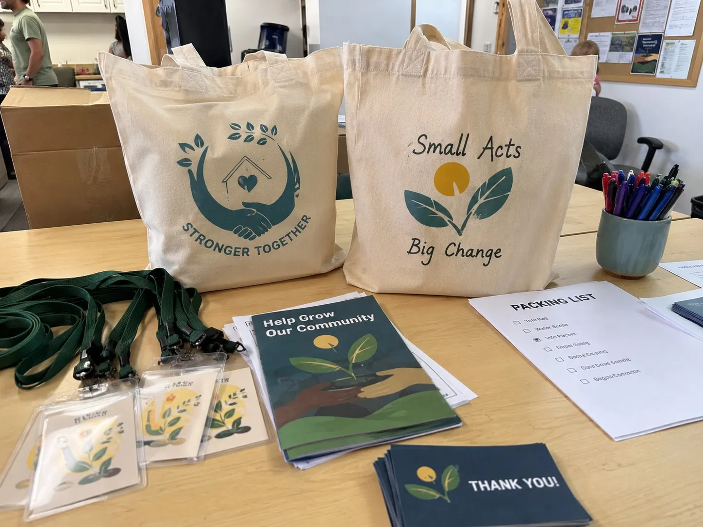 Fundraising tote bags and nonprofit merch that support the mission instead of feeling ordinary sample program photo