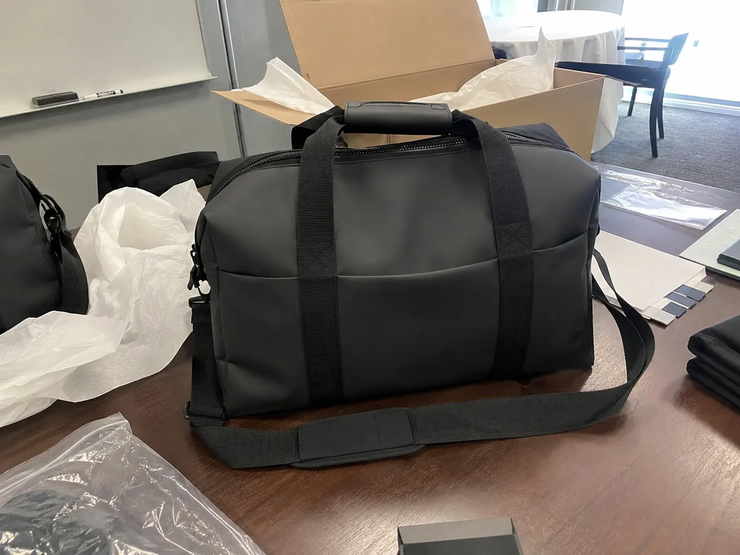 Travel or utility gift bag sample photo